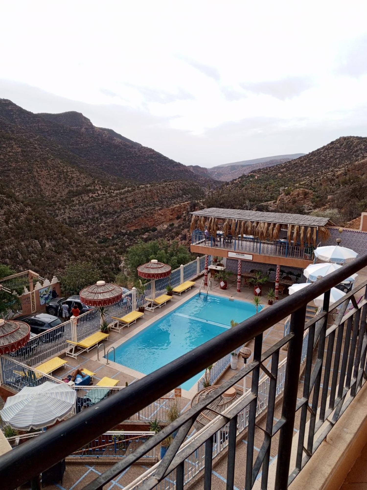 Auberge Les Montagnes Du Paradis Tagherat Anekrim المظهر الخارجي الصورة