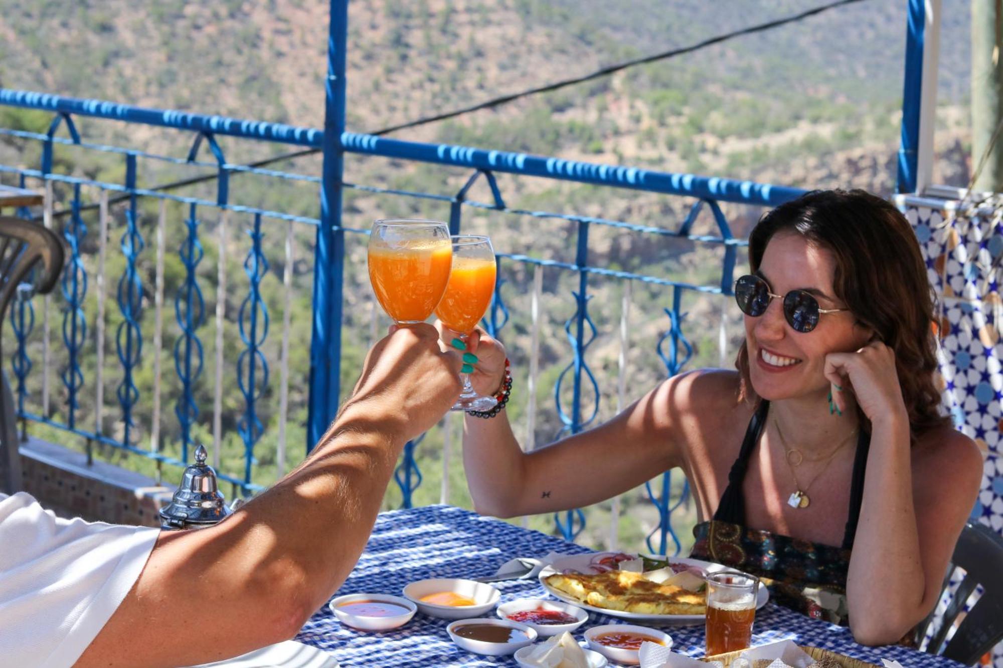 Auberge Les Montagnes Du Paradis Tagherat Anekrim المظهر الخارجي الصورة